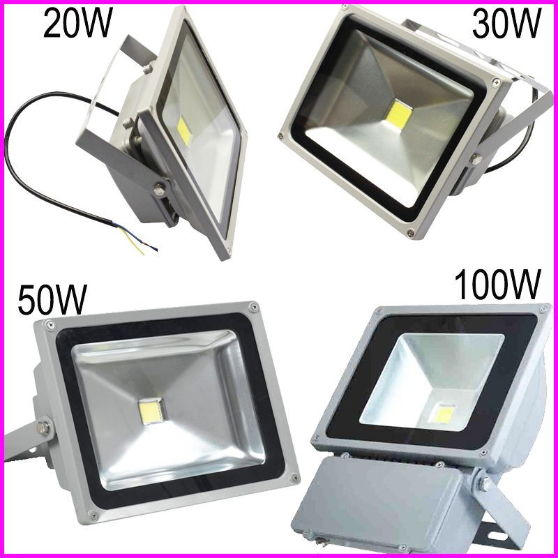 Led Landscape Floodlights Ac85 265v 10w 20w 30w 50w 70w 100w Pure Led Landscape Floodlights Ac85 265v 10w 20w 30w 50w 70w 100w Pure Warm Cold White Red Green Blue Waterproof Ip65 Lamps Outdoor Flood Light Lights