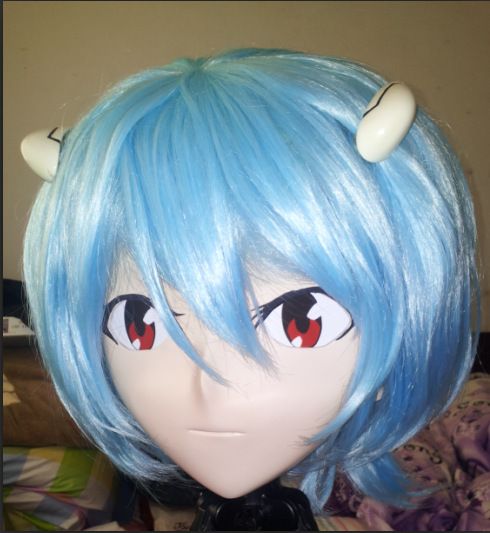 Japan Anime Kigurumi Beautiful Transsexuals Full Face Masks Cartoon