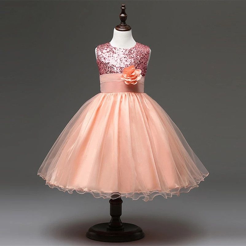 Vestido rosa para niña Outlet