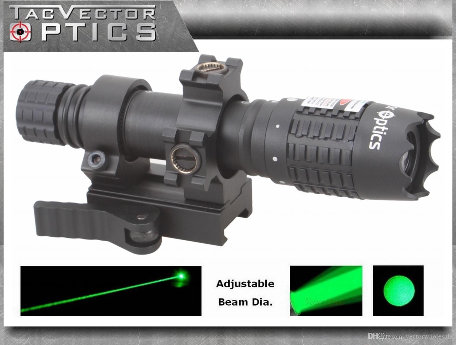 TAC Vector Optics Magnus Green Laser Designator Flashlight Torch Sight