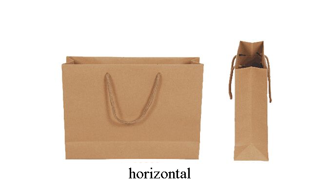 horizontal gift bags