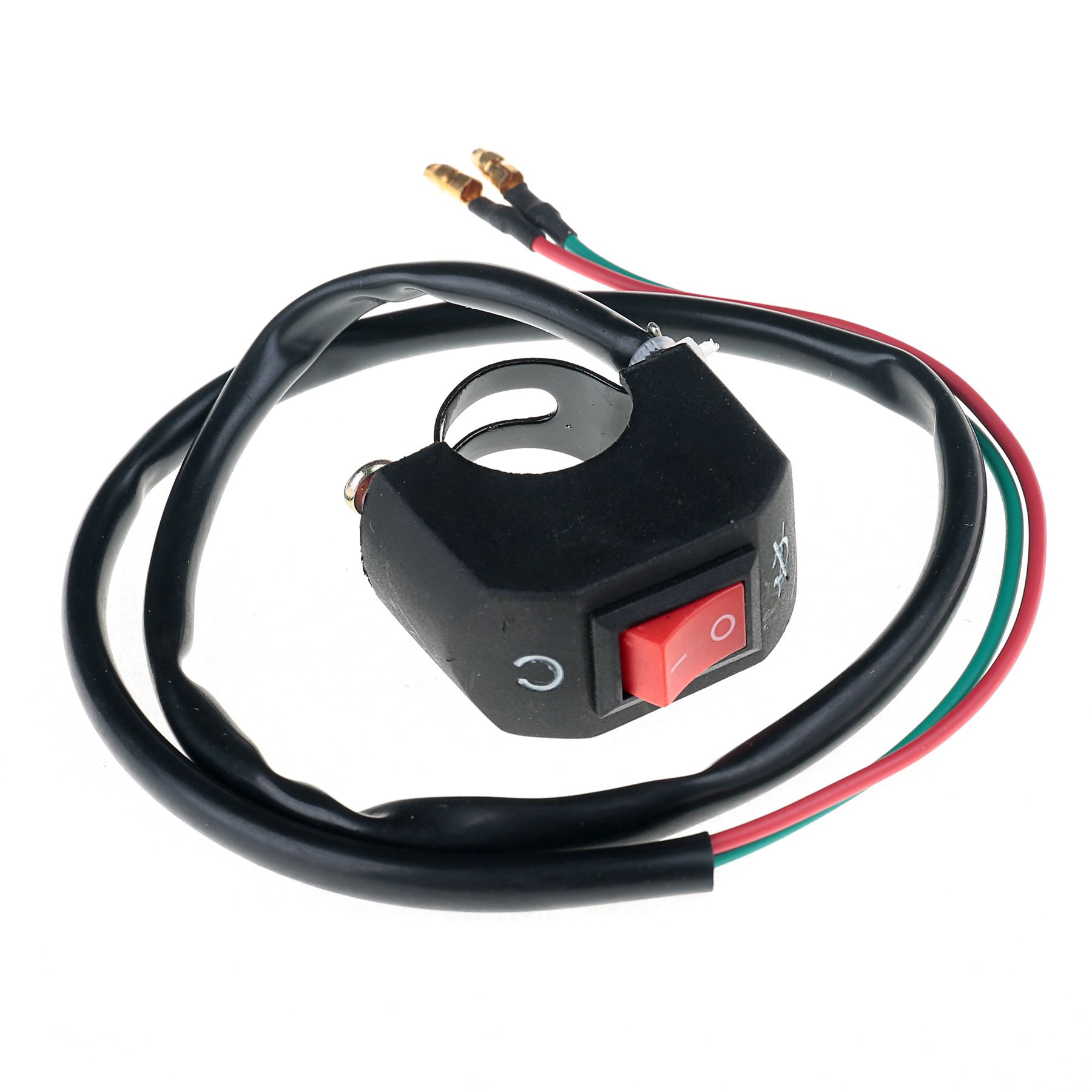 2021 Motorcycle Switch 7/8 Inch 22mm Handlebar Mount Rocker Switch ON