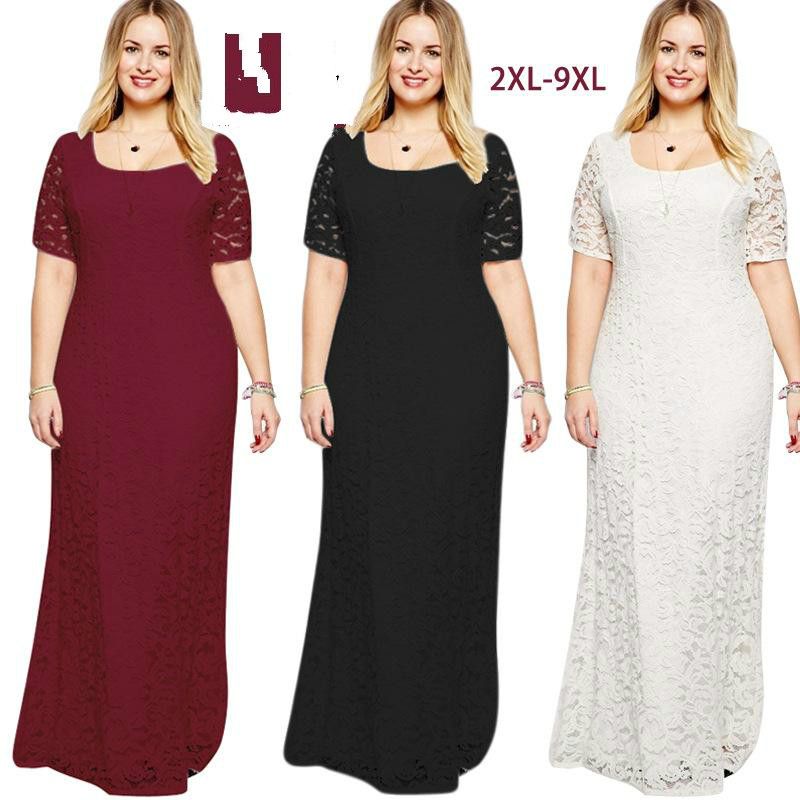 long gown design for chubby