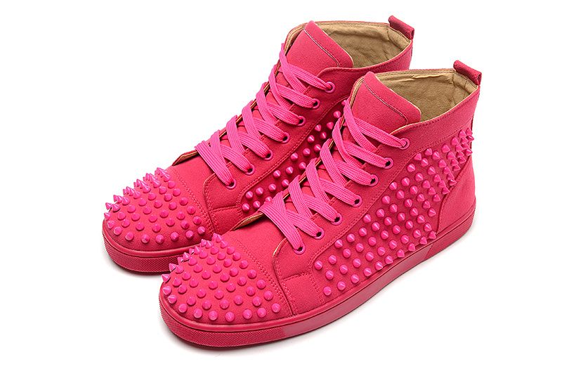 pink red bottoms men