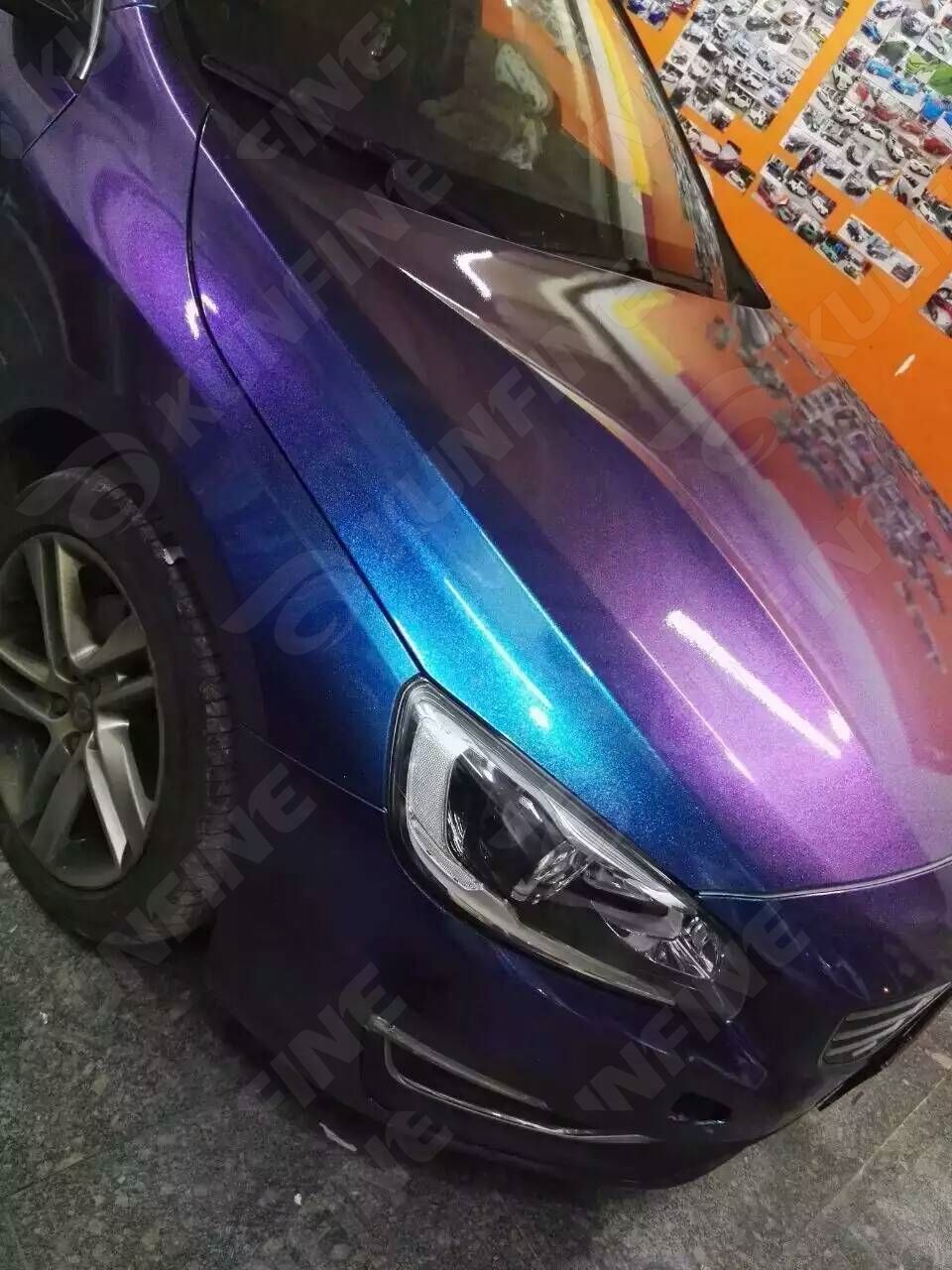 2021 Car Styling Wrap Colorful Pearl Car Vinyl Film Body Sticker Car