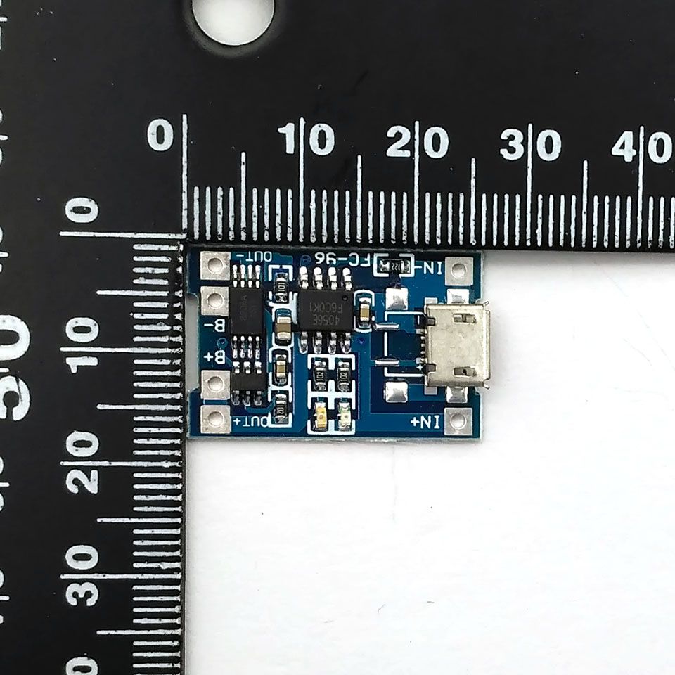 2021 Micro USB 5V 1A 18650 TP4056 Lithium Battery Charger Module ...