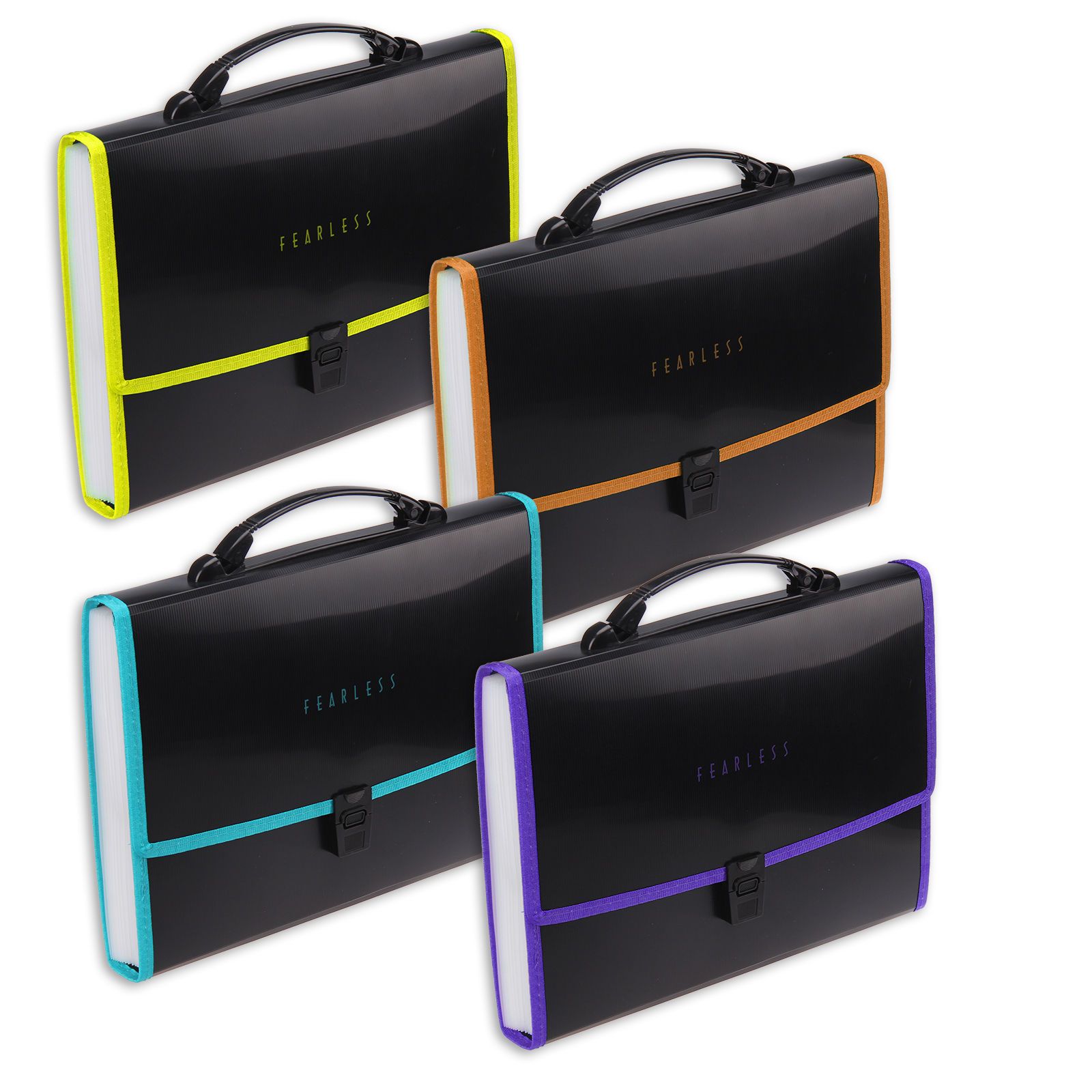 12 pocket expanding file box a4 documents