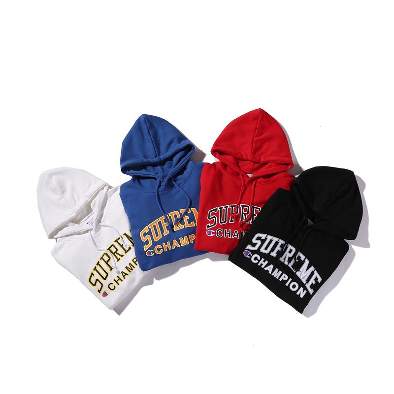 burgundy supreme box logo moletom com capuz
