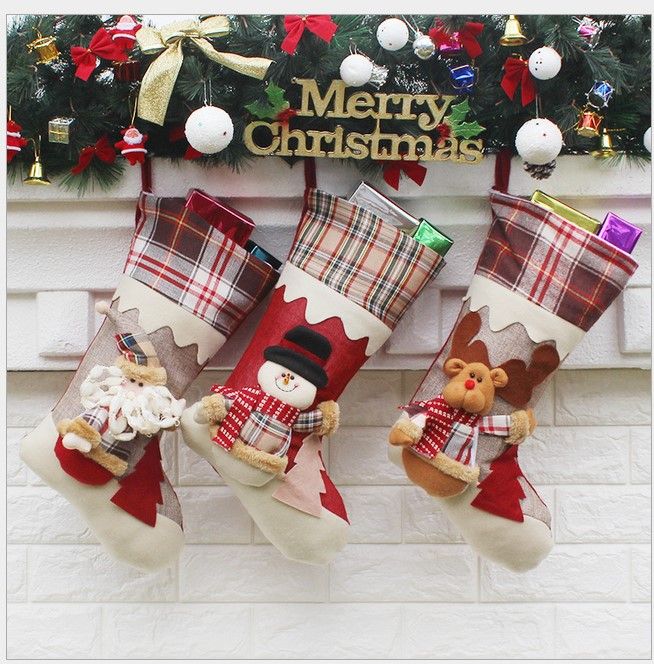 top cotton plaid christmas stockings santa christmas stocking christmas decoration wedding candy socks bags xmas boots stocking for children christmas - Plaid Christmas Stockings top cotton plaid christmas stockings santa christmas stocking christmas decoration wedding candy socks bags xmas boots stocking for children christmas - Plaid Christmas Stockings