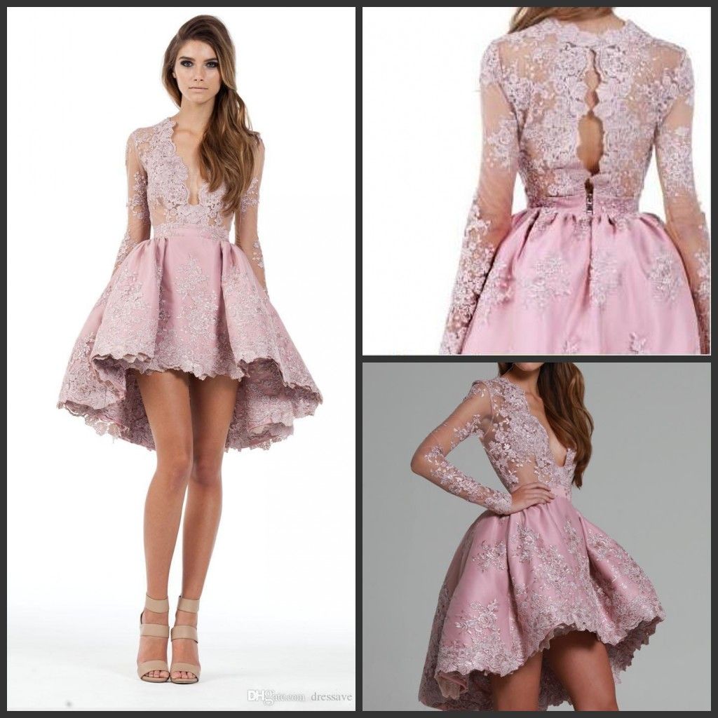 long sleeve cocktail