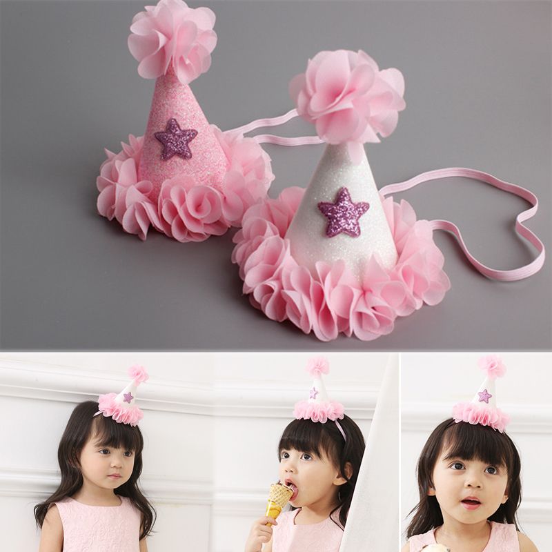 2015 Chiffon Flowers Baby Girls Rubber Bands Barrettes Headwear Hair Accessories