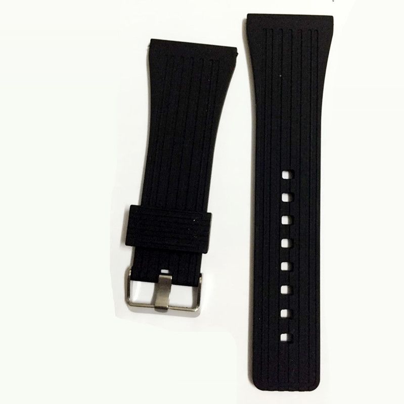 Acquistare Cinturino Da 30 Mm Cinturino In Gomma Nera Impermeabile Cinturino  Orologio Cinturino + Attrezzo Economico | Consegna Veloce E Qualità |  DHgate Italy