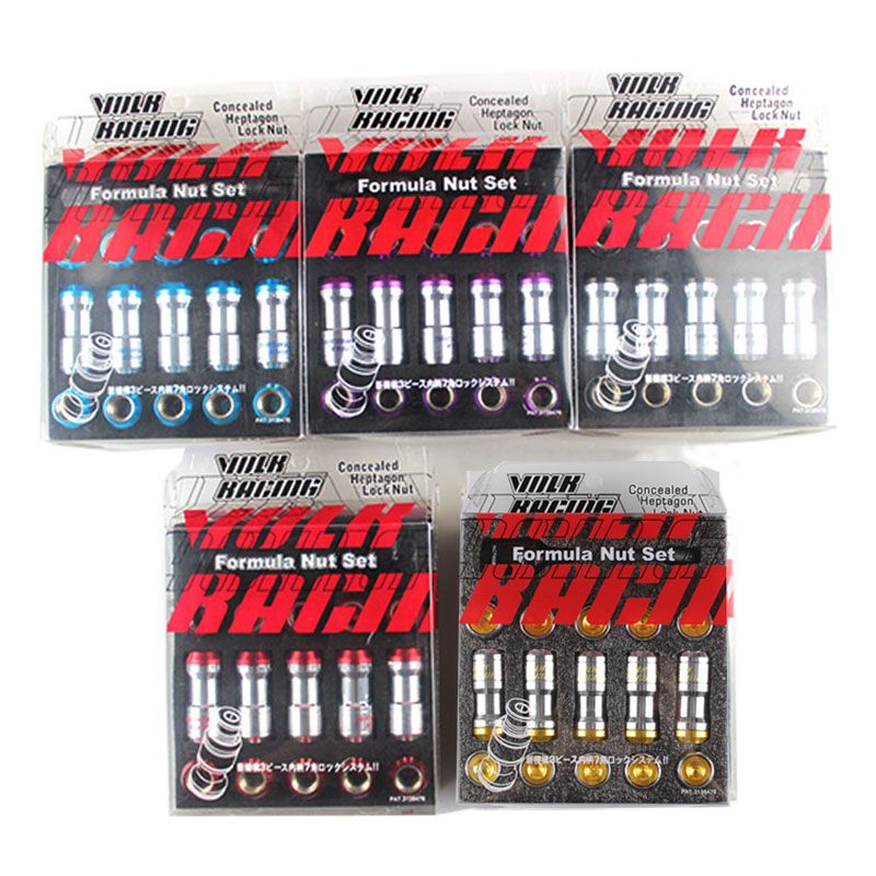 Wheel Bolt & Nut Online Sale Volk RAYS Racing Formula Nut Set Wheel Lug