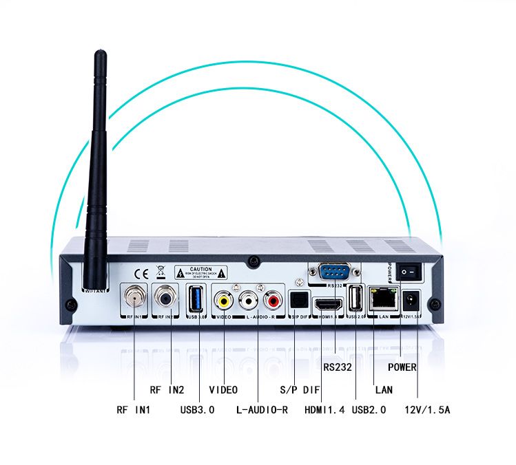 11/Top Box Combo Satellite Receiver Android DVB S2+T2 C With USB 3.0 4K