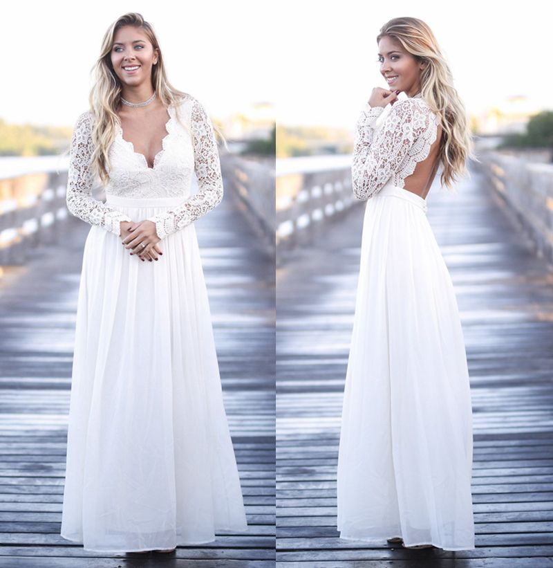 2019 Wedding Dresses Plus Size Long Sleeve  France Lace 