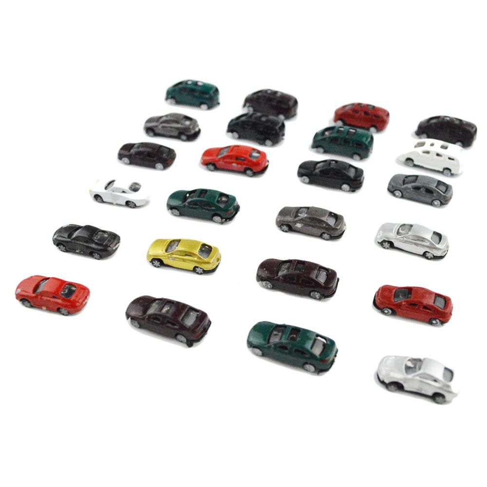 2019 Miniature Scale Model Cars 1:150 Scale Train Scenery Layout Plastic Model Cars From ...