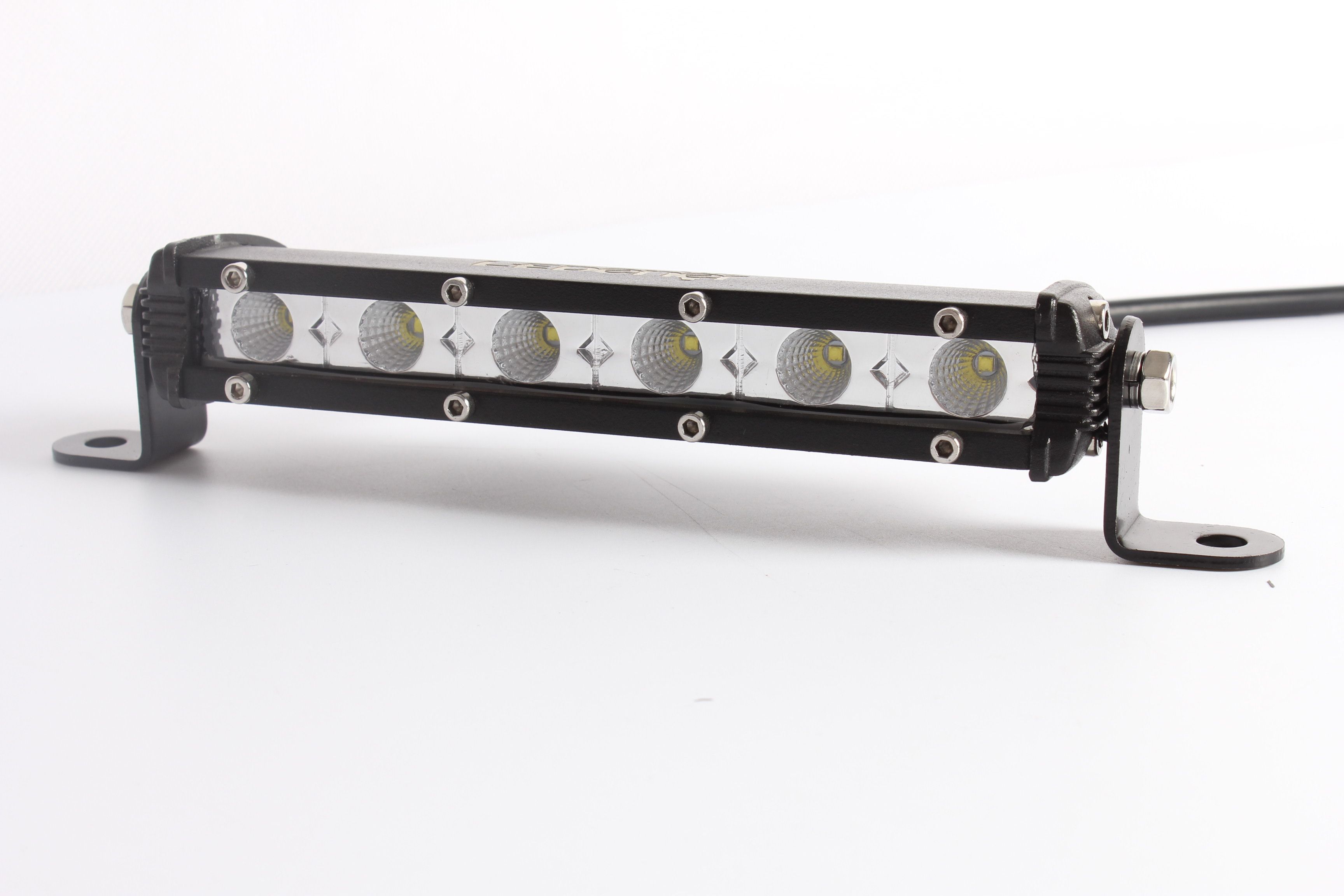 new 18w 7inch mini cree led light bar single row led work 44 inch curved led light bar
