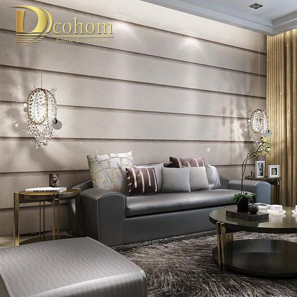 Striped Marble Textures Wallpaper For Wall 3 D Embossed Designs Striped Marble Textures Wallpaper For Wall 3 D Embossed Designs Modern Living Room Bedroom Decoration Grey Paepr Rolls Good
