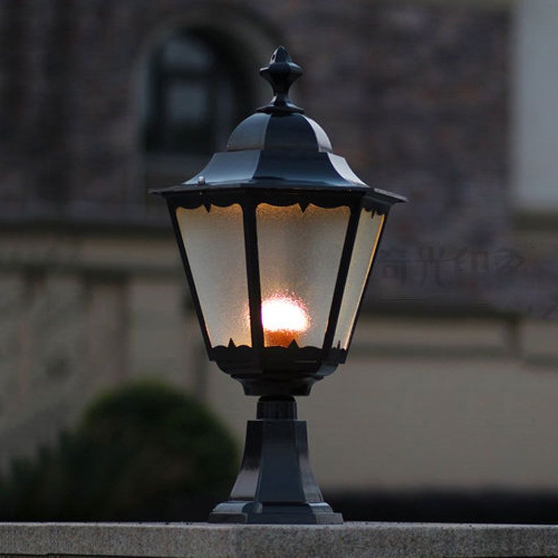 2018 Aluminum Courtyard Wall Column Lamp Decorative Outdoor Fence 2018 Aluminum Courtyard Wall Column Lamp Decorative Outdoor Fence Chapiter Lights Waterproof Exterior Lamps Garden Pillar Light Wcs Ocl009 From