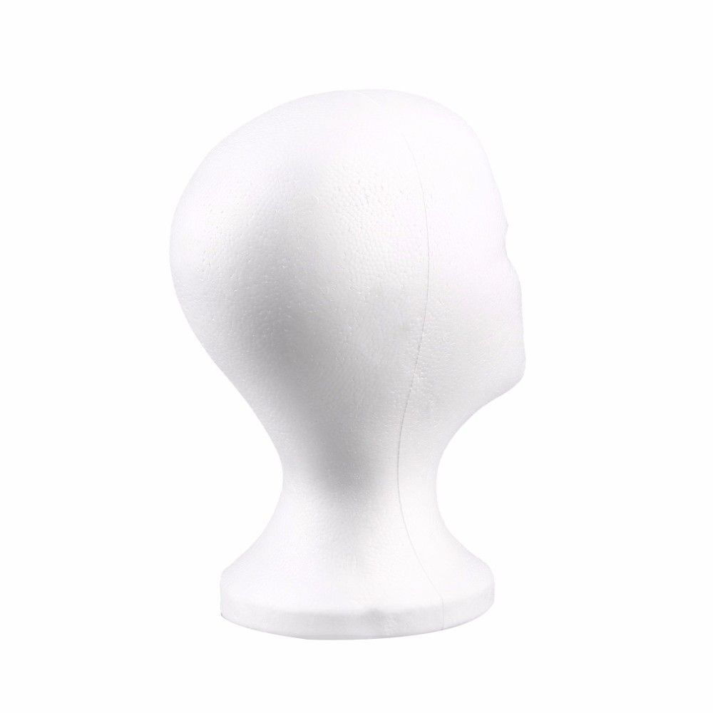 2020 Female Styrofoam Wig Heads Foam Mannequin Manikin Head Model Wig