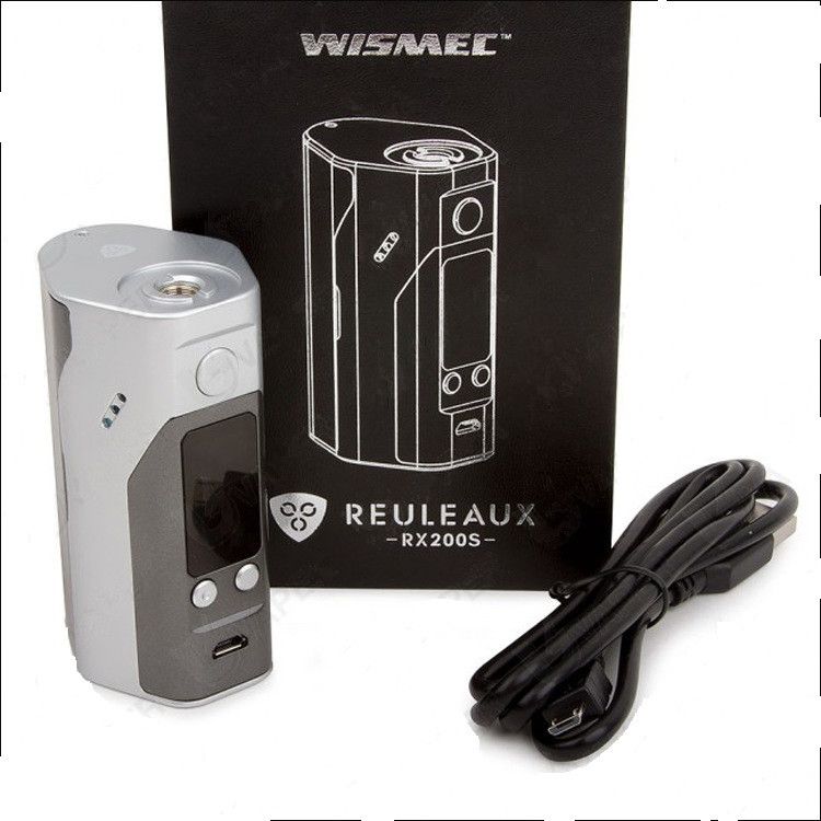 Wismec Reuleaux RX200s UPdated RX200s Box Mod 200w TC 510 Spring Loaded