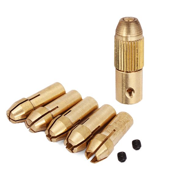 2021 0.5 3mm Small Electric Drill Bit Collet Micro Twist Drill Chuck