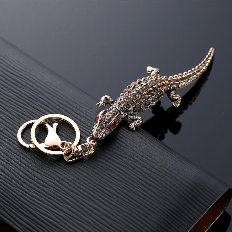 crocodile keyring