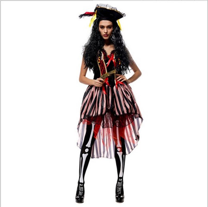 2017 new pirates of the caribbean women dress sexy cosplay halloween costumes uniform temptation club party clothing hot selling halloween group party - 2017 Halloween Themes 2017 new pirates of the caribbean women dress sexy cosplay halloween costumes uniform temptation club party clothing hot selling halloween group party - 2017 Halloween Themes