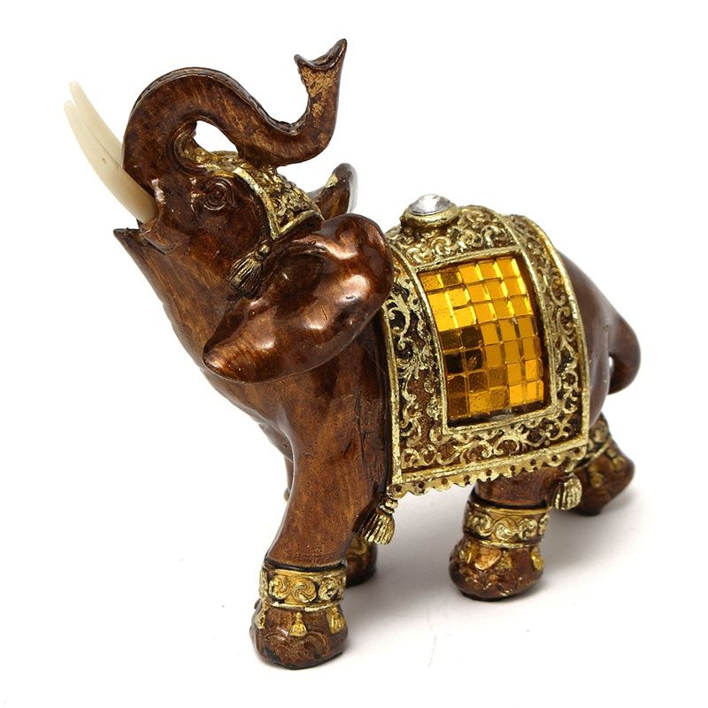 Best Decorative Figurines Elephant With Diamond Statue Best Decorative Figurines Elephant With Diamond Statue Resin Souvenir Garden Figures Miniature Home Decoration Accessories Under 25 11 Dhgate