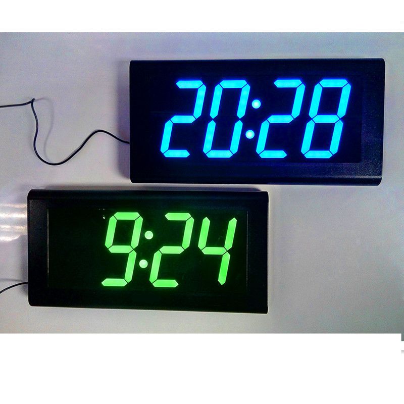 Dhl 40 Led Digital Wall Clock Modern Design Home Decor Decoration 3d Decorative Big Watch Red Blue Green Unusual Clocks For Sale Very Large Dhl 40 Led Digital Wall Clock Modern Design Home Decor Decoration 3d Decorative Big Watch Red Blue Green Unusual Clocks For Sale Very Large