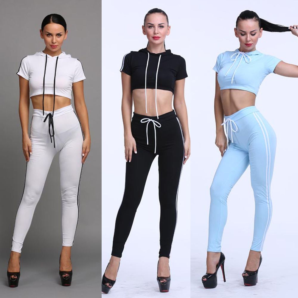 2018 2017 Fashion Women Sportswear Costumes Lady Tracksuits WomenS Casual Hoodies Sweatshirt Suit Mujer Set Outfit Clothing From Hongzhuang 2018 2017 Fashion Women Sportswear Costumes Lady Tracksuits WomenS Casual Hoodies Sweatshirt Suit Mujer Set Outfit Clothing From Hongzhuang