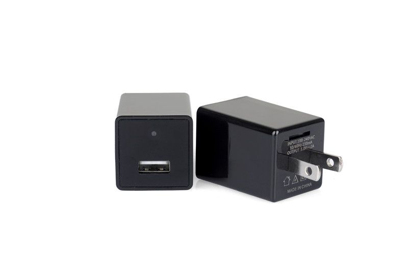 1080P HD Wireless Spy Camera Wifi EU US AC Adapter Hidden Camera Plug