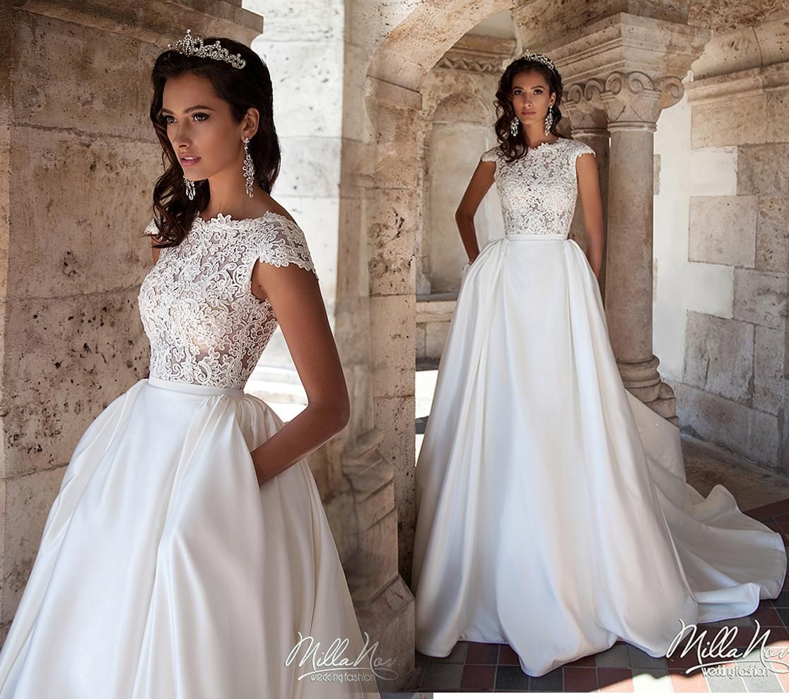 Discount 2019 Summer  Garden Beach Wedding  Dresses  With 