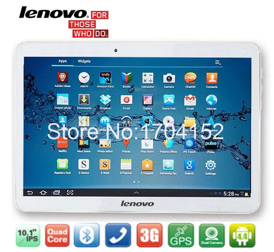 Cheap NEW Lenovo Tablet 10.1 Inch Quad Core MTK6582 Android 4.4 Tablets