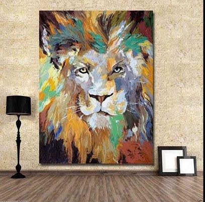 abstract animal painting