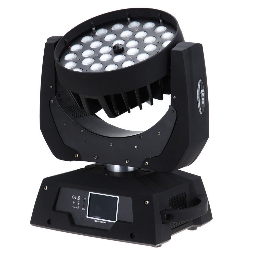 2019 36x10W RGBW 4in1 LED WASH ZOOM Moving Head Light Wash Beam Stage