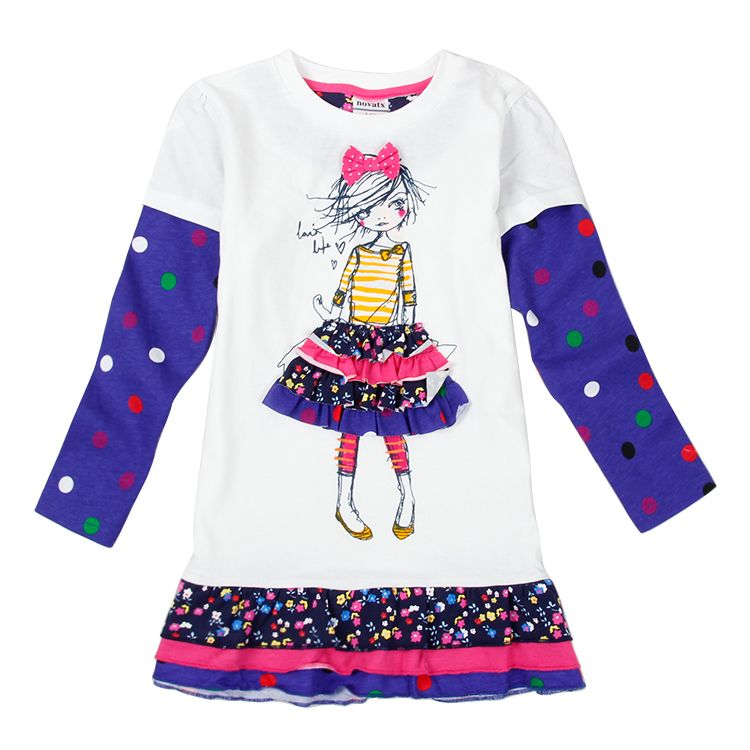 Buy Dropship Products Of Baby Clothing Nova Fashion Girl Long Sleeve T