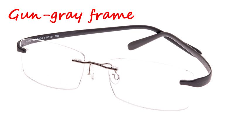 bendable rimless eyeglass frames
