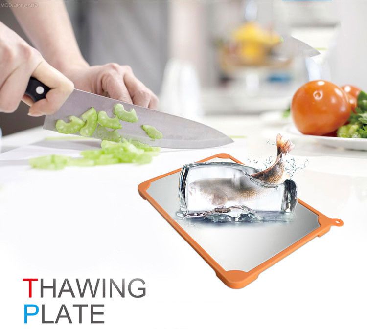 Thawing Plate Fast Frozen Food Board Nature Preservation Anti Bacterial