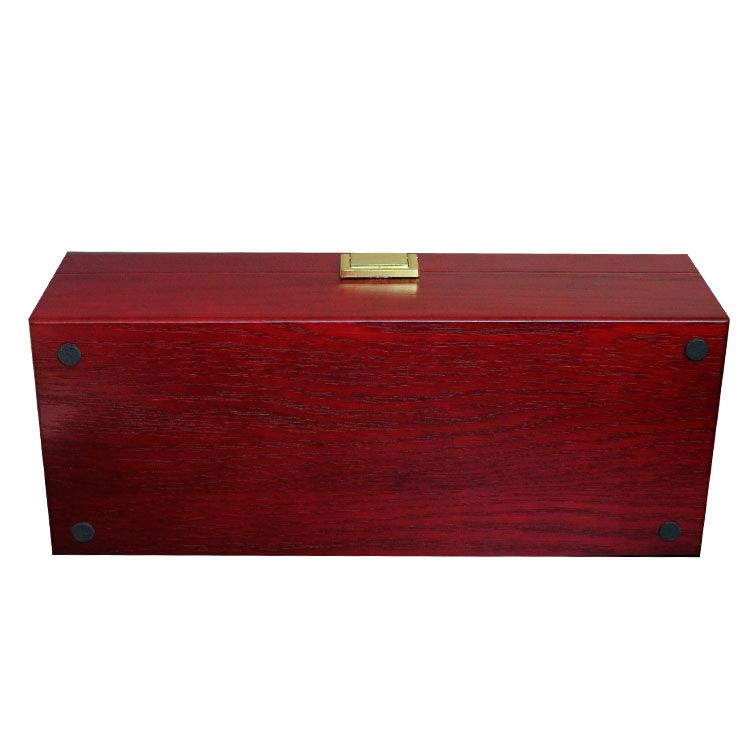 O melhor presente para a madeira luxuosa de Rosa / noz / a caixa de exposição de mogno do armazenamento da caixa para tipos olha 6 caixas de relógio das grades, transporte de OEMDrop