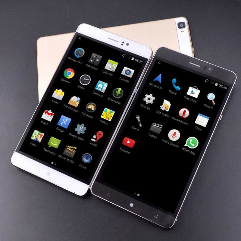 Best 6 Inch Android 5 1 Smartphone MTK6580 Quad Core Cell Phone 3G 2G 