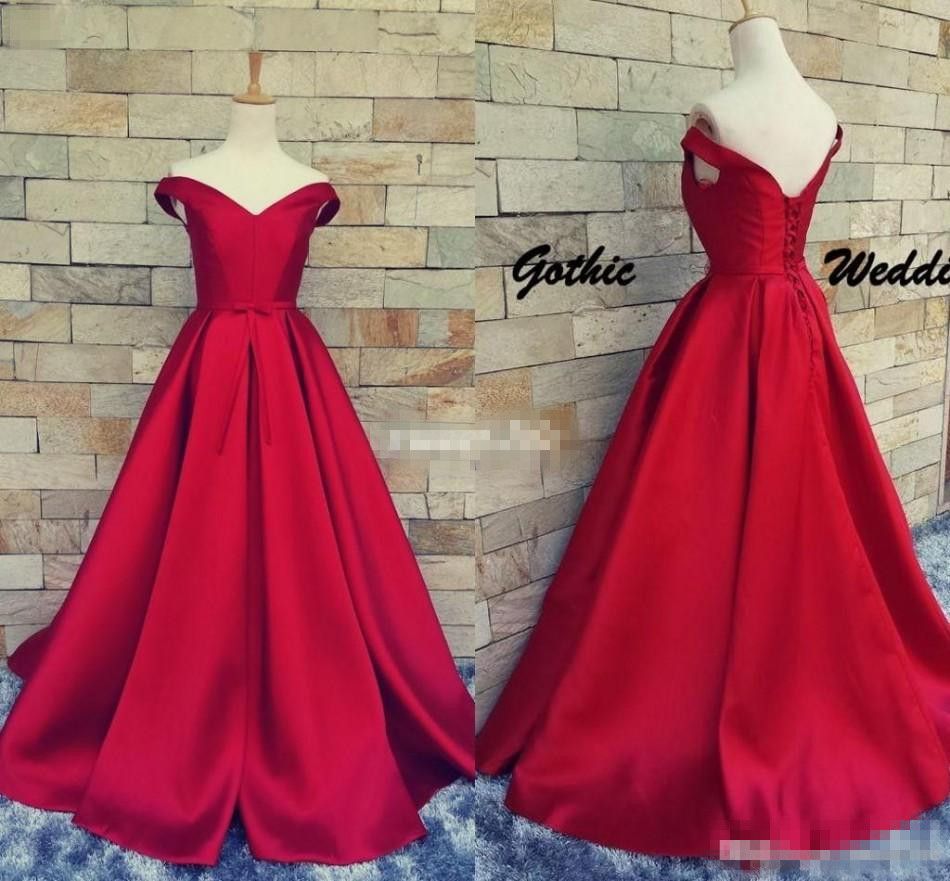Off the Shoulder Gowns