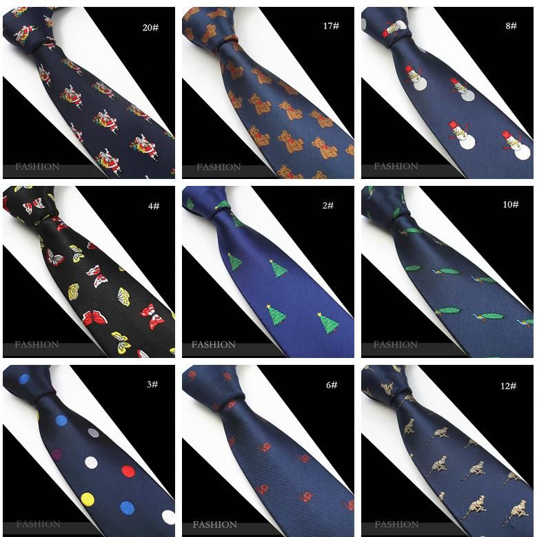 mens animal christmas ties silk jacquard weave christmas tie slim mens christmas tie