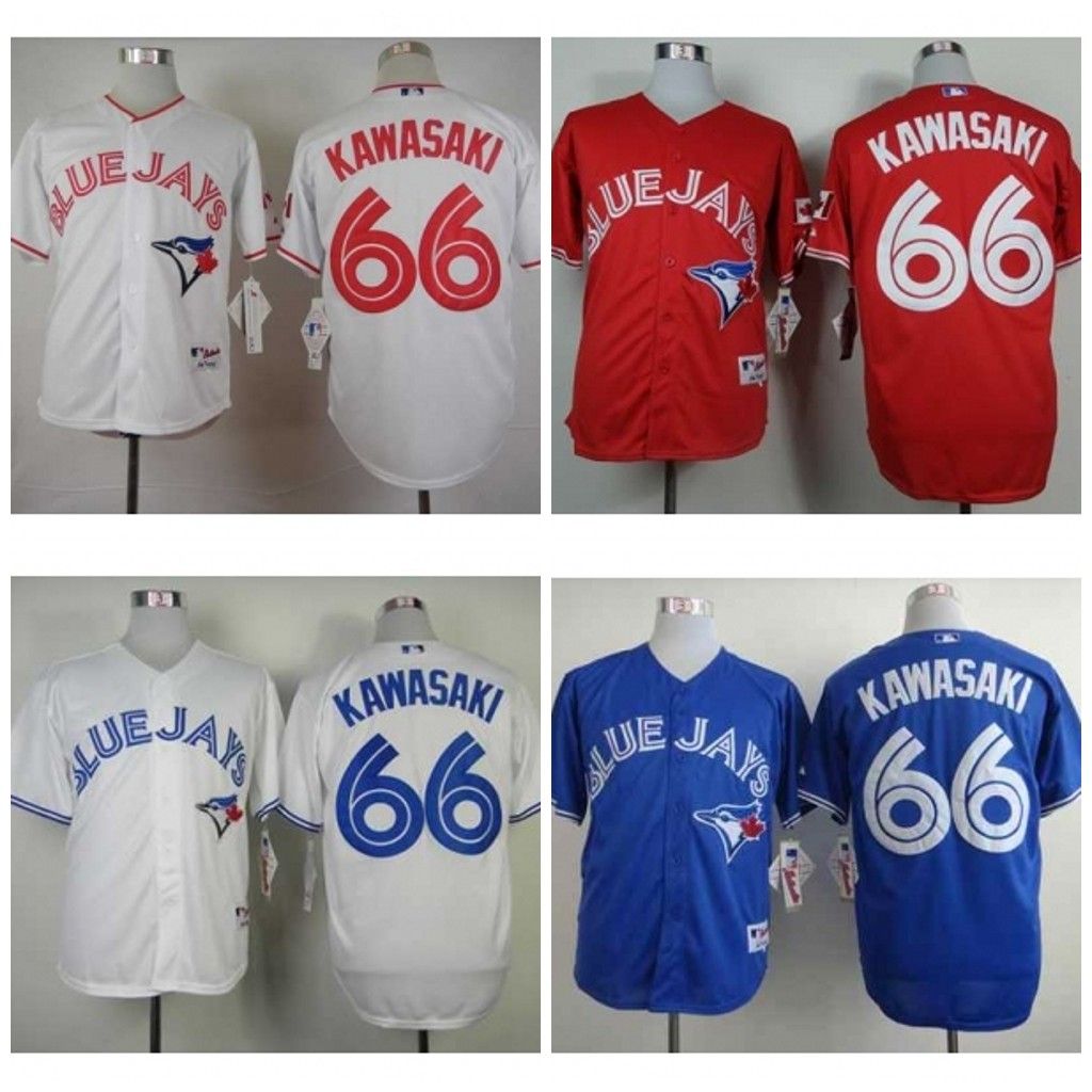 red and white blue jays jersey