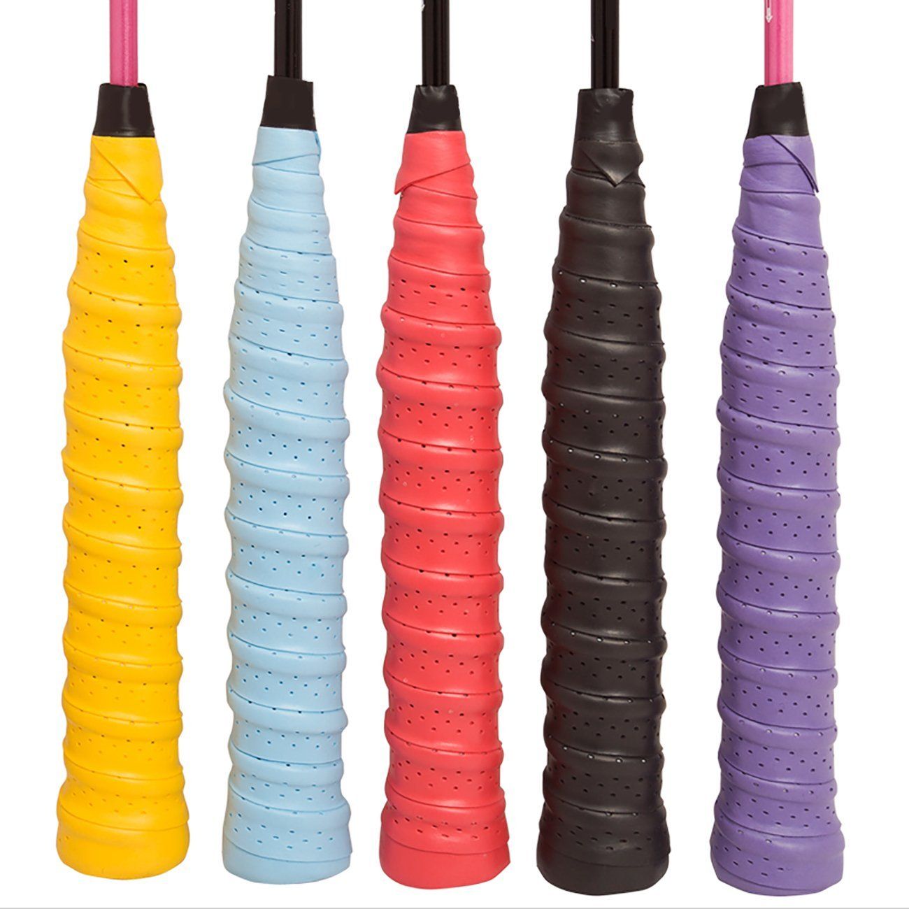 Absorb Sweat Stretchy Badminton Racket Grips Adhesive Anti Slip