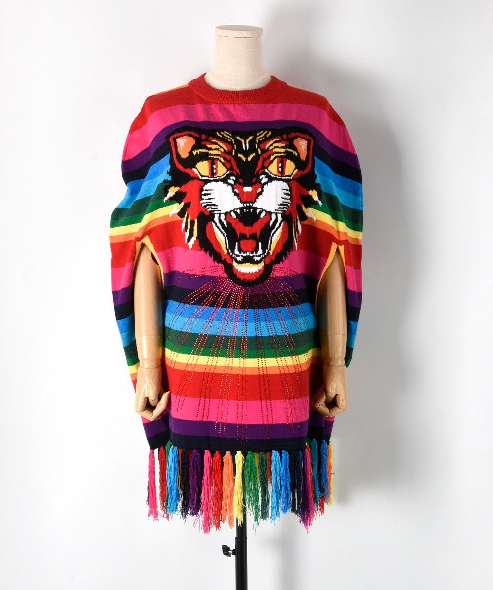 rainbow cat sweater