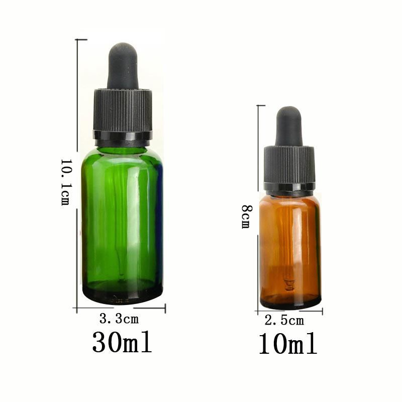 30ML Glass Bottle E Liquid Vape Juice Empty Bottles Pure Glass Dropper