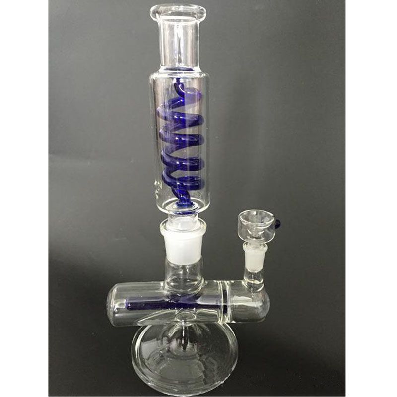 2021 304mm Height Newest High Quality Blue Water Pipes Removable Glass