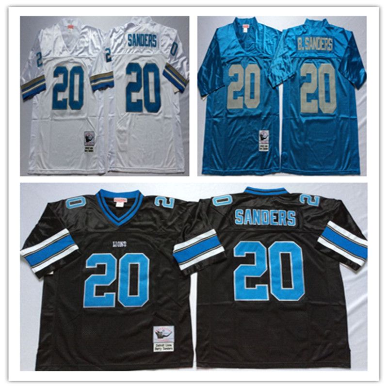 barry sanders stitched jersey barry sanders stitched jersey