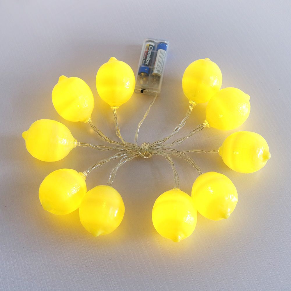 Cheap Fashion Holiday Decorative Lighting 10leds Novelty Lemon Cheap Fashion Holiday Decorative Lighting 10leds Novelty Lemon